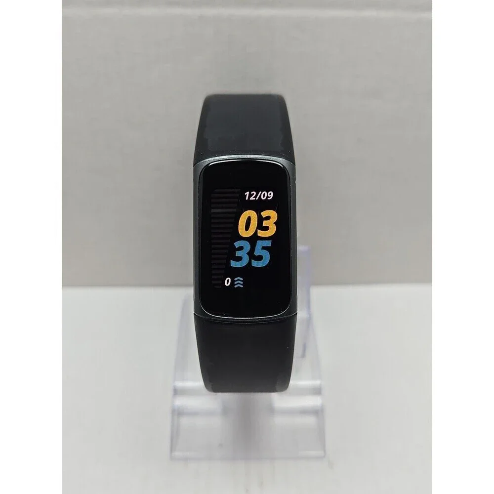 Fitbit Charge 5 Fitness Tracker GPS SpO2 Sleep Monitor Activity W/ Charger Watch